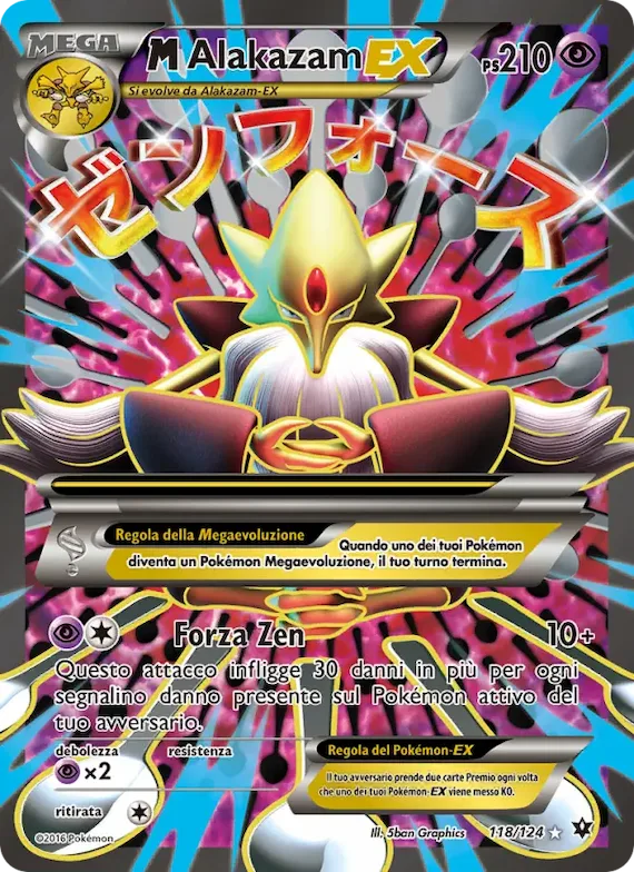 M Alakazam EX 118 – Destini Incrociati