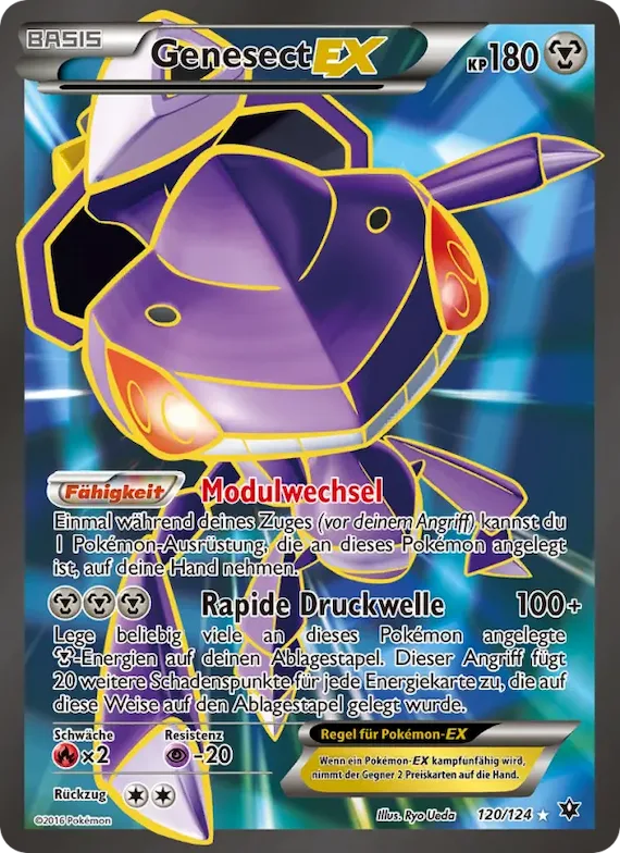 Genesect EX 120 – Schicksalsschmiede