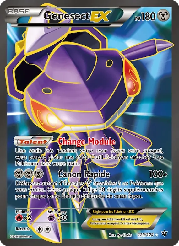 Genesect EX 120 – Impact des Destins