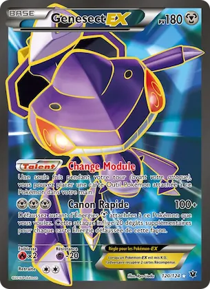 Genesect EX n° 120 – Impact des Destins