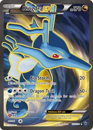 Kingdra-EX #122 – Fates Collide