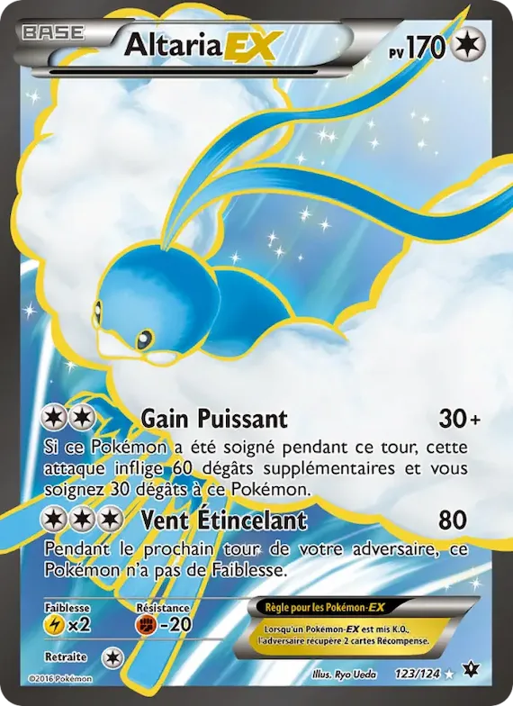 Altaria EX 123 – Impact des Destins