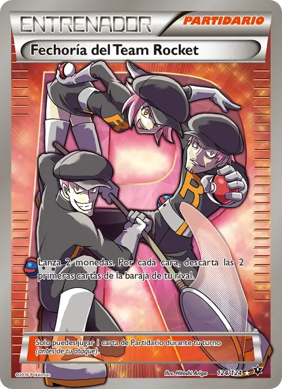 Fechoría del Team Rocket 124 – Destinos Enfrentados
