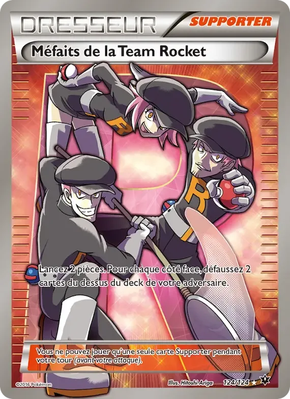 Méfaits de la Team Rocket 124 – Impact des Destins