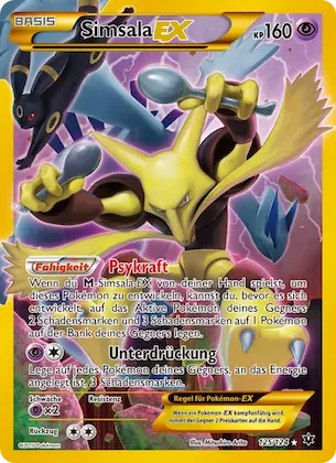 Simsala EX Nr. 125 – Fates Collide
