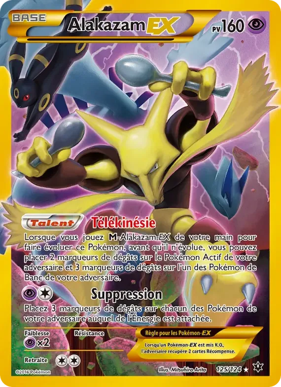 Alakazam EX 125 – Impact des Destins