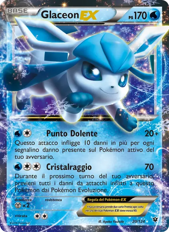 Glaceon EX 20 – Destini Incrociati