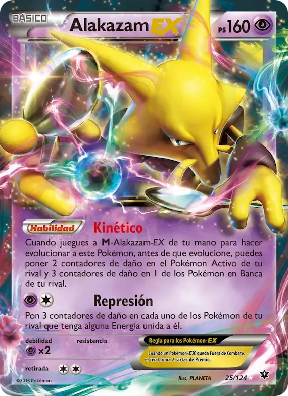 Alakazam EX 25 – Destinos Enfrentados