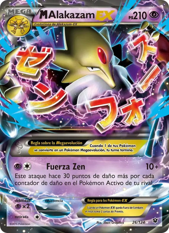 M-Alakazam EX 26 – Destinos Enfrentados