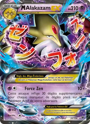 M-Alakazam EX 26 – Impact des Destins