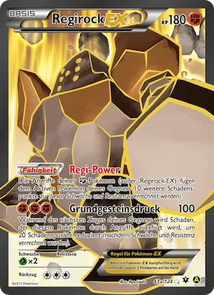 Regirock EX Nr. 43 – Fates Collide