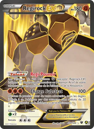 Regirock EX n° 43 – Impact des Destins