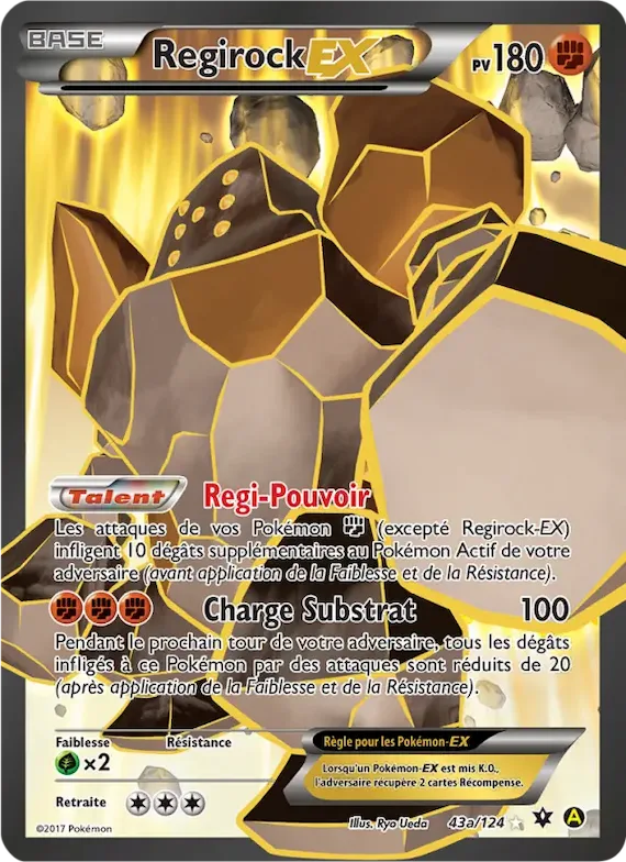 Regirock EX 43a – Impact des Destins