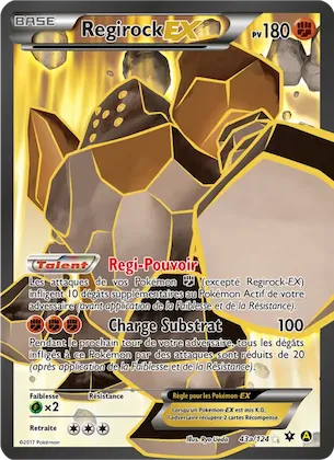 Regirock EX n° 43a – Impact des Destins