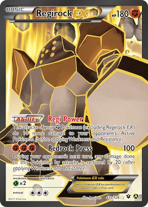Regirock-EX #43a – Fates Collide