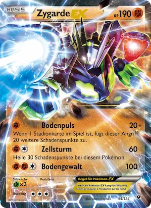 Zygarde EX Nr. 54 – Fates Collide