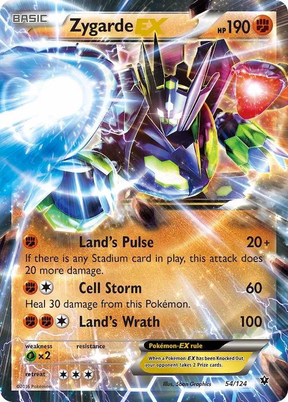 Zygarde-EX #54 – Fates Collide