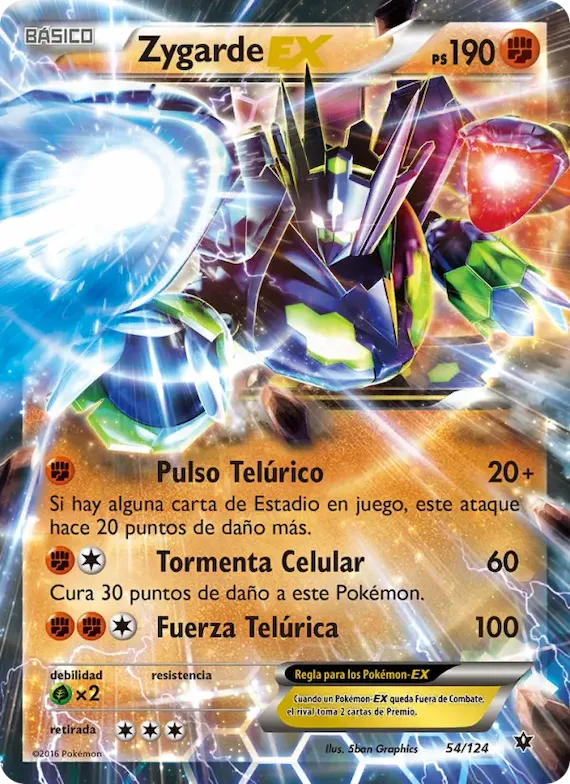 Zygarde EX 54 – Destinos Enfrentados