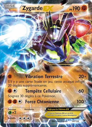 Zygarde EX n° 54 – Impact des Destins