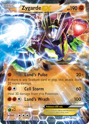 Zygarde-EX #54 – Fates Collide