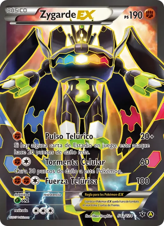 Zygarde EX 54a – Destinos Enfrentados