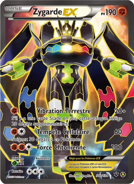 Zygarde EX 54a – Impact des Destins