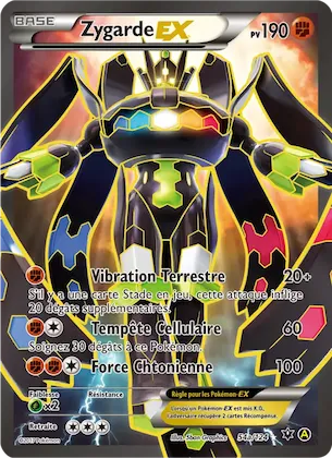 Zygarde EX n° 54a – Impact des Destins