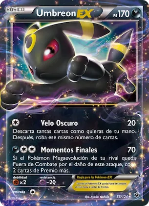 Umbreon EX 55 – Destinos Enfrentados