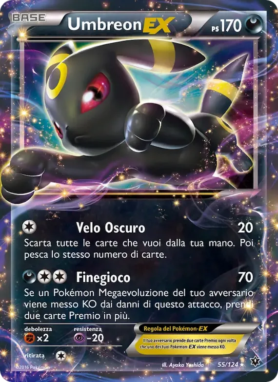 Umbreon EX 55 – Destini Incrociati
