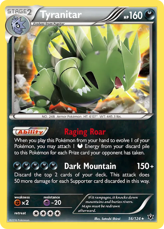 Tyranitar #56 – Fates Collide