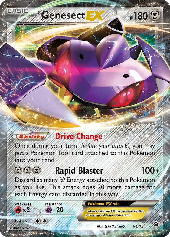 Genesect-EX #64 – Fates Collide