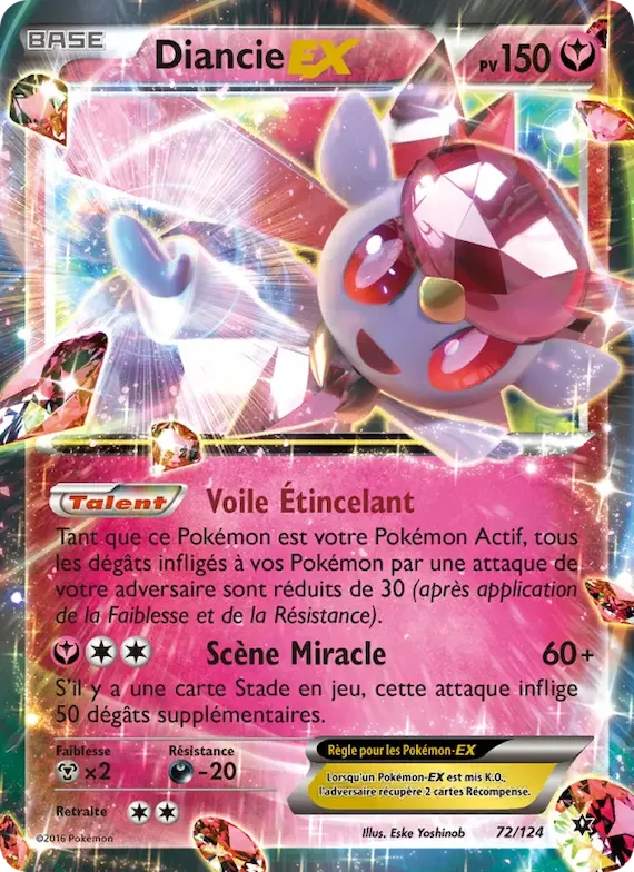 Diancie EX 72 – Impact des Destins