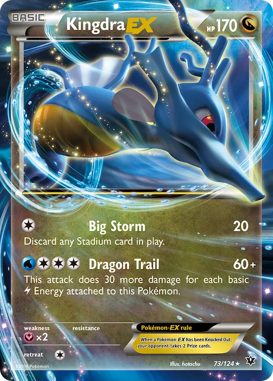 Kingdra-EX #73 – Fates Collide