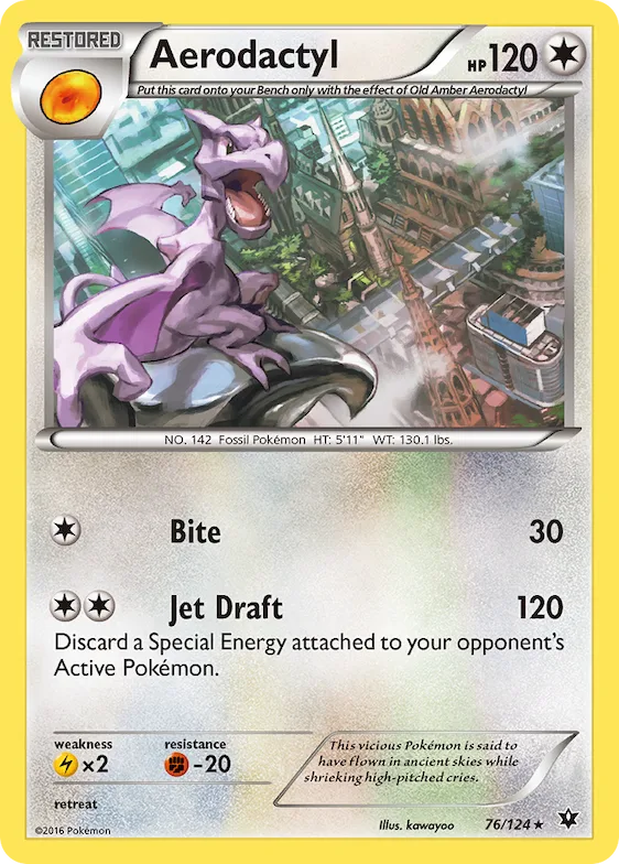 Aerodactyl #76 – Fates Collide