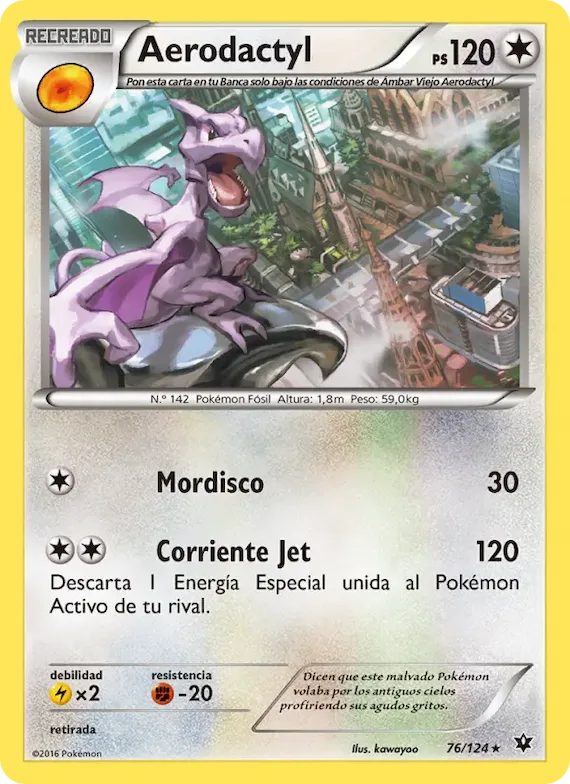 Aerodactyl 76 – Destinos Enfrentados