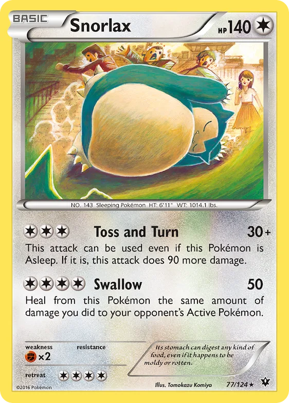 Snorlax #77 – Fates Collide