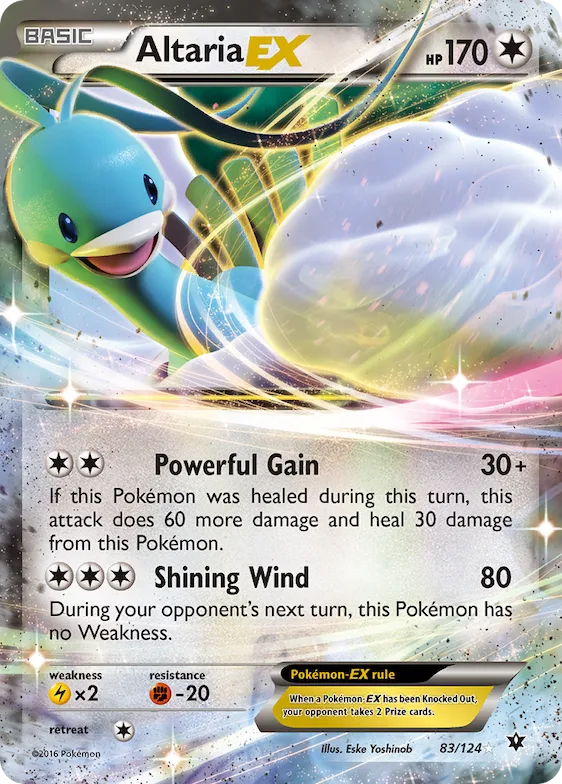 Altaria-EX #83 – Fates Collide