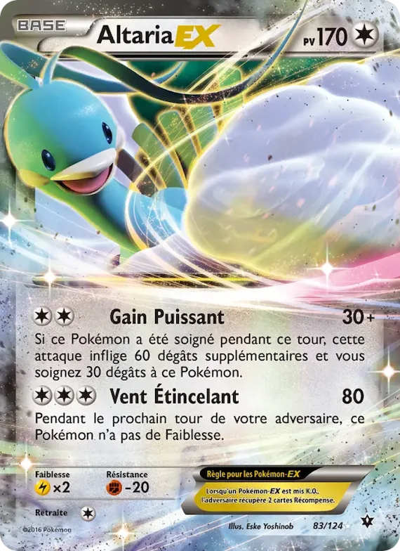 Altaria EX 83 – Impact des Destins