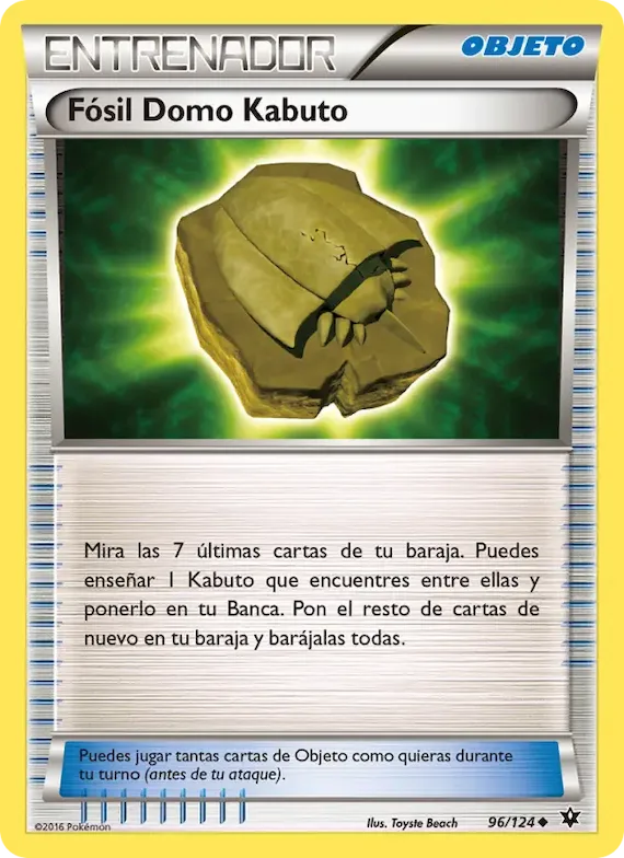 Fósil Domo Kabuto 96 – Destinos Enfrentados