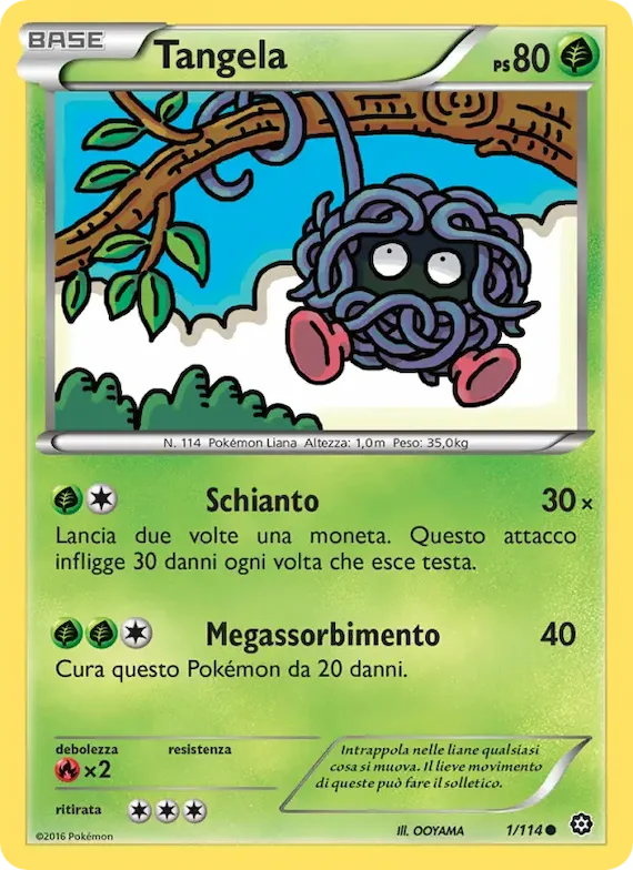 Tangela 1 – Vapori Accesi