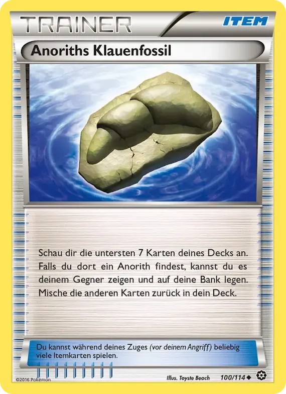 Anoriths Klauenfossil 100 – Dampfkessel