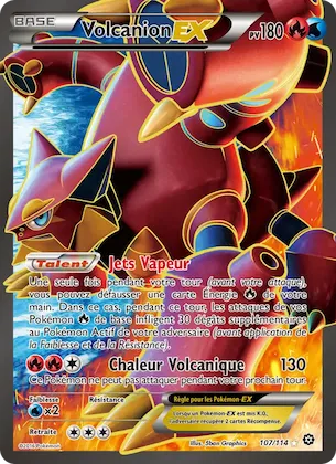 Volcanion EX 107 – Offensive Vapeur