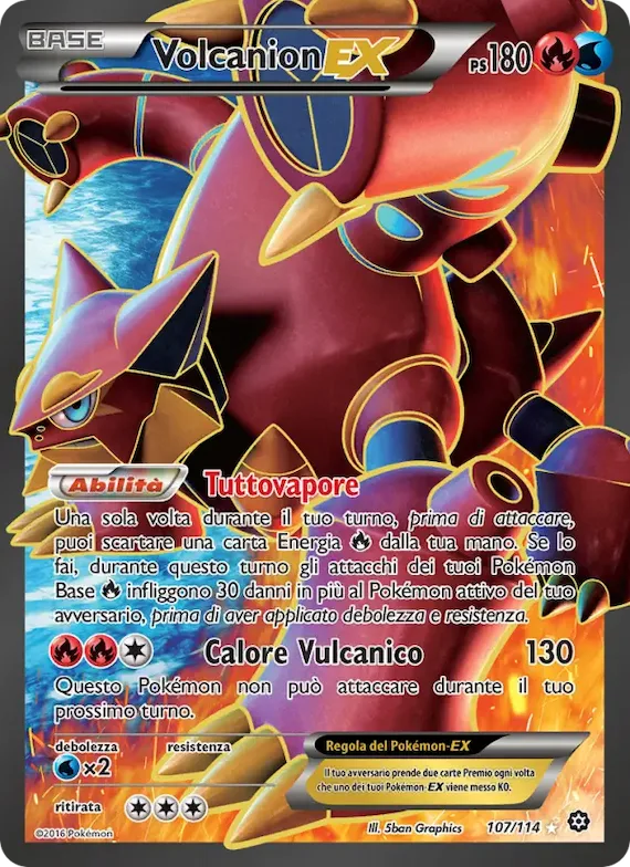Volcanion EX 107 – Vapori Accesi