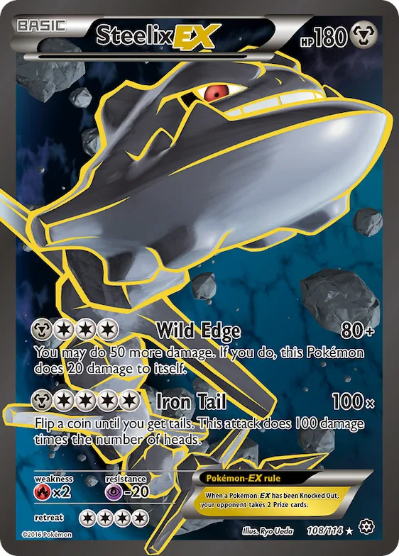Steelix-EX #108 – Steam Siege