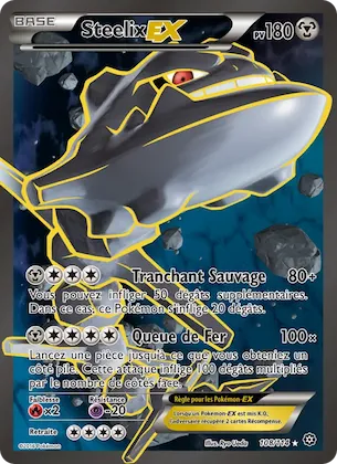 Steelix EX 108 – Offensive Vapeur
