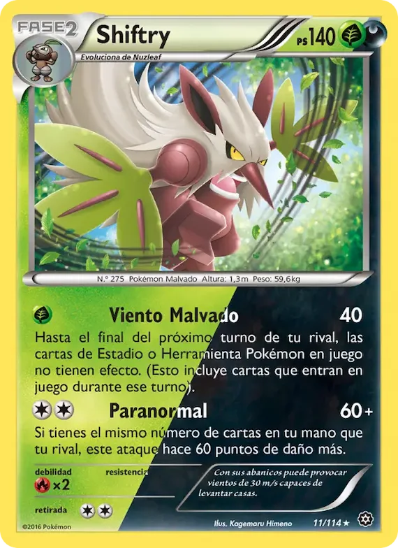 Shiftry 11 – Asedio de Vapor