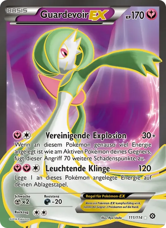 Guardevoir EX 111 – Dampfkessel