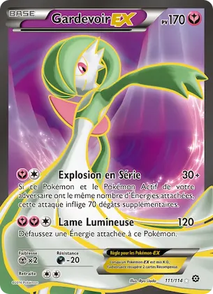 Gardevoir EX 111 – Offensive Vapeur