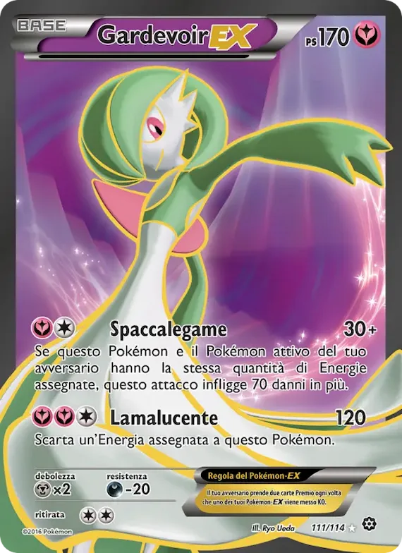 Gardevoir EX 111 – Vapori Accesi