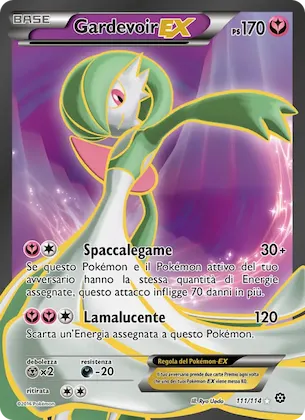 Gardevoir EX 111 – Vapori Accesi